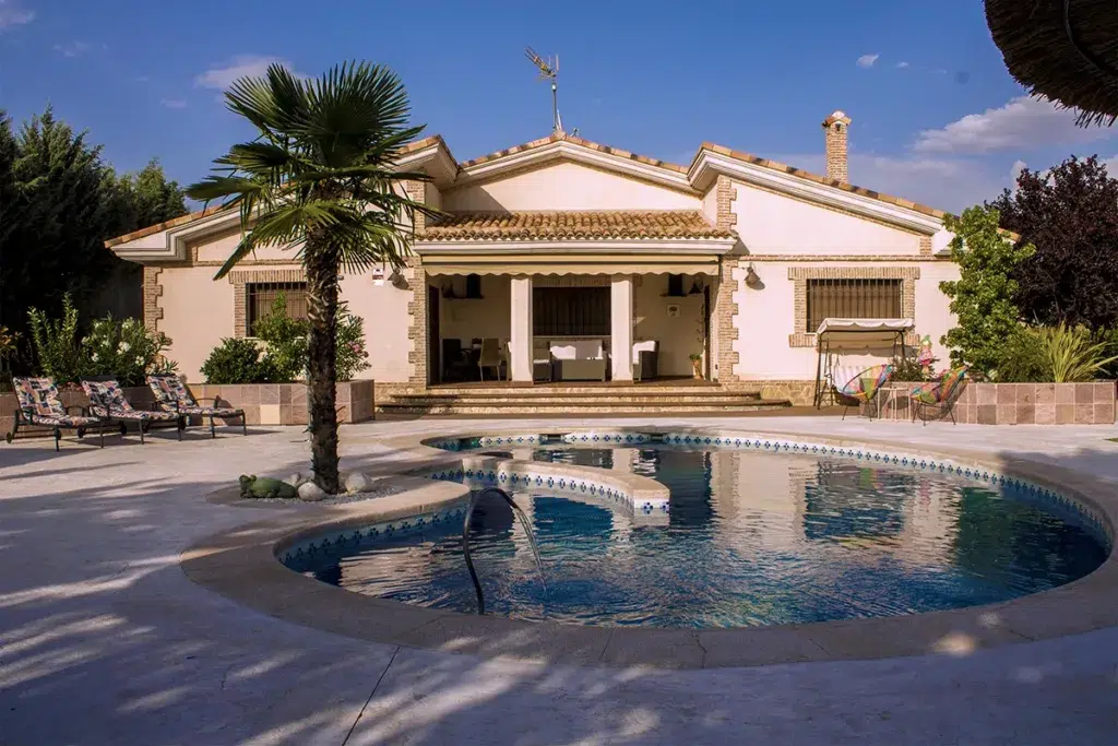 Villa Flor, en Nuevo Baztán (Madrid).
