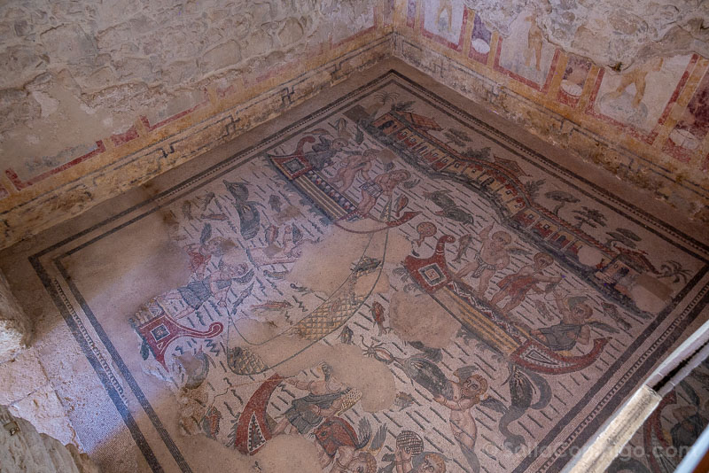Villa Romana del Casale Sicilia Pars Privata Navegacion