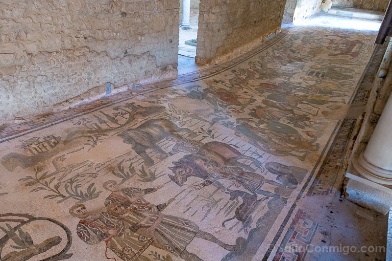 Villa Romana del Casale Sicilia Gran Caza Vista