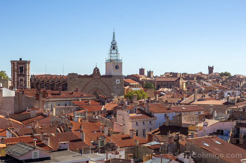 Que Ver en Perpignan Castillet Vista