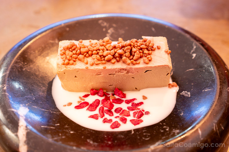 Comer en Malaga La Alvaroteca Lingote Foie