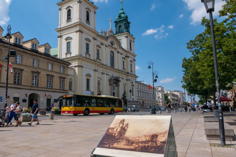 Que Ver En Varsovia Ruta Real Iglesia Santa Cruz Canaletto
