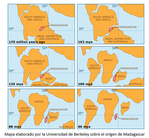 Así se fue cómo nació Madagascar geológicamente hablando
