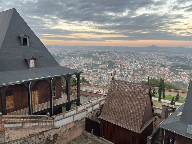 Palacio Rova en Antananarivo (Madagascar)