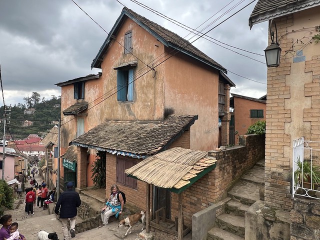 Calle de Fianarantsoa en Madagascar