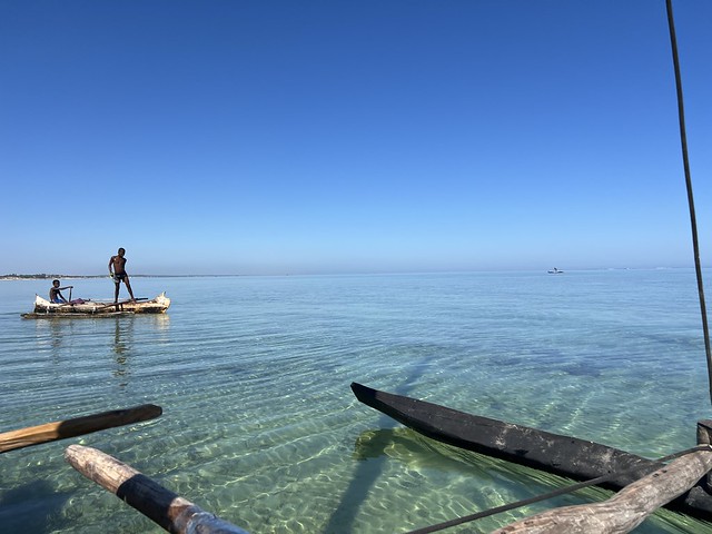 Aguas transparentes en Ifaty (Canal de Mozambique, Madagascar)