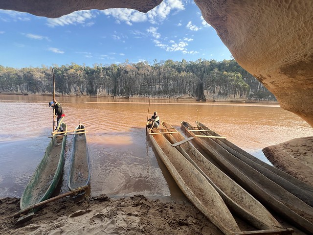 Río Manambolo en Bekopaka, Madagascar