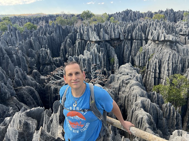 Sele en el Gran Tsingy de Bemaraha en Madagascar