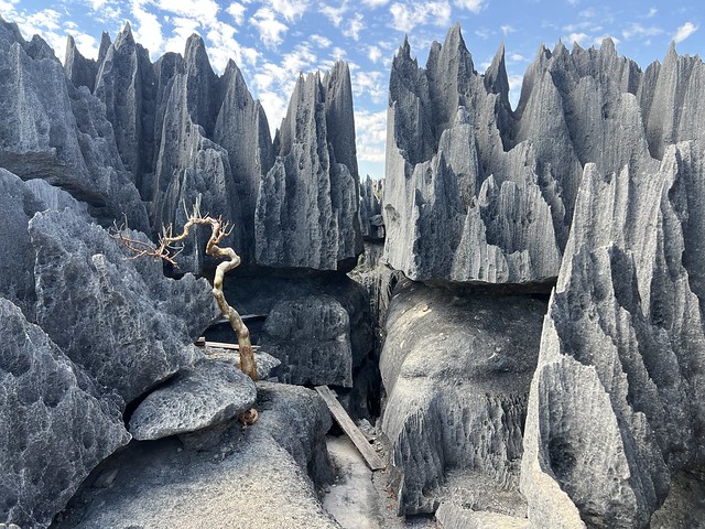 Tsingy en Madagascar