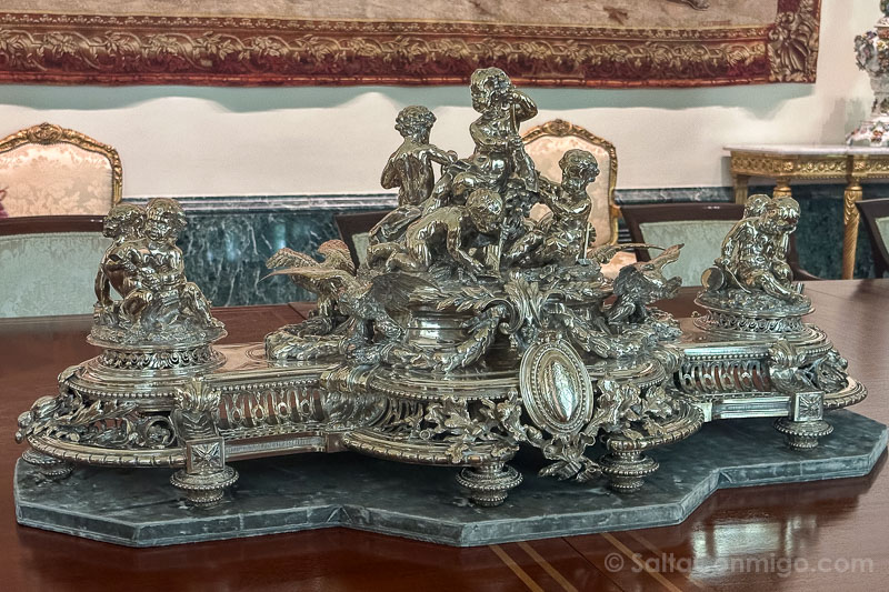 Banco de Espana Cibeles Visitas Comedor Gala Decoracion