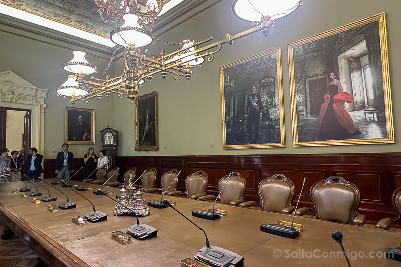 Banco de Espana Cibeles Visitas Sala Consejo Gobierno