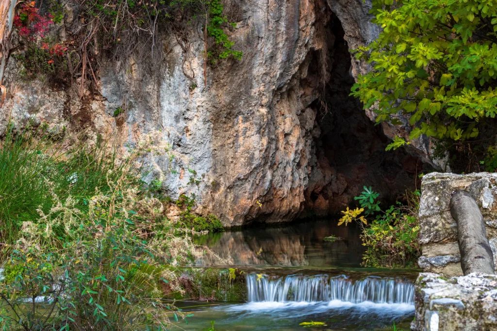 Nacimiento del río Genal, en Igualeja. Por Palen.