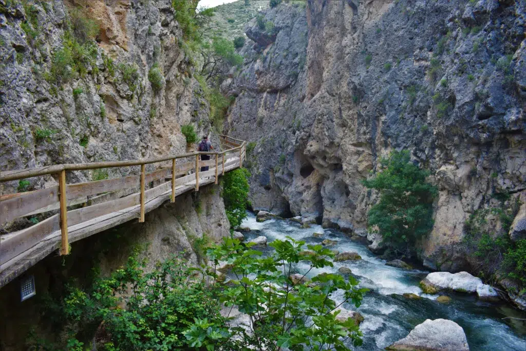 Pasarelas del río Castril. Por Anna.