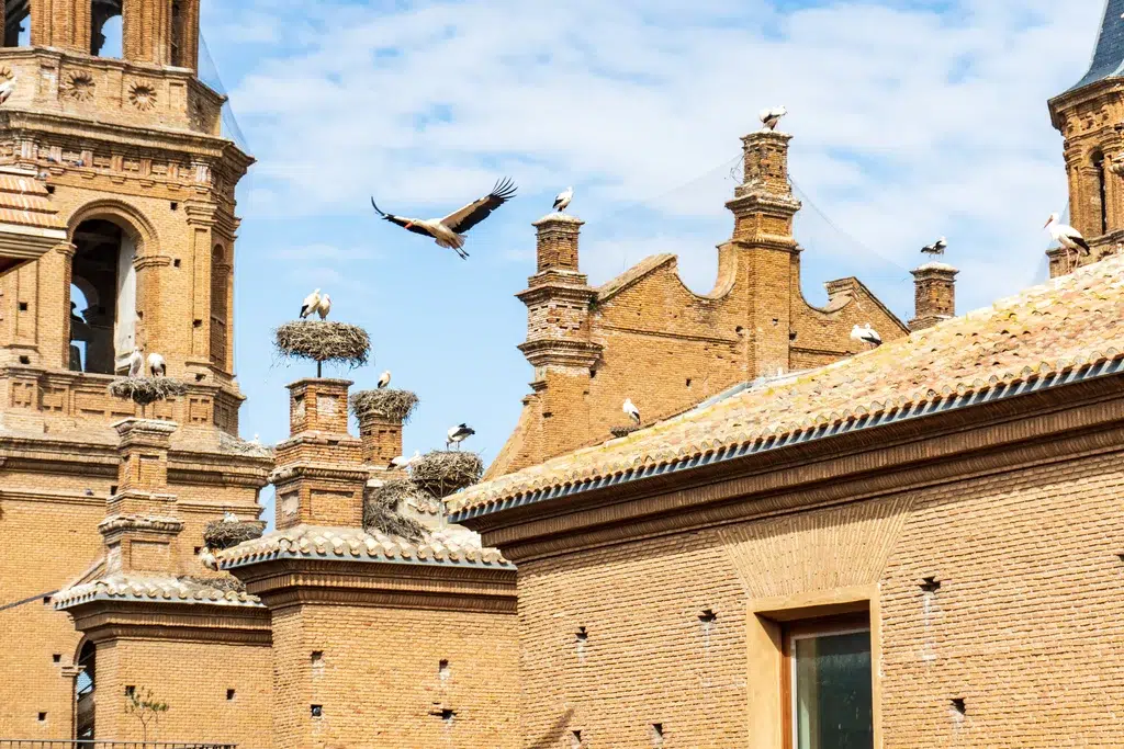 Fachada de la Colegiata de San Miguel de Alfaro (La Rioja). Por Komuso & Colorsandia
