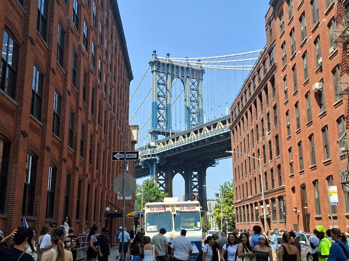 Manhattan bridge dumbo view Manhattan bridge dumbo view