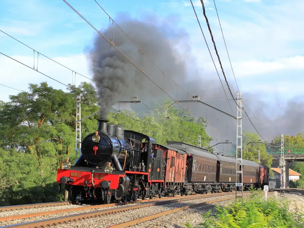 Tren de la Fresa. Por Andrés Gómez - Club Ferroviario 241 - IMG_0959.1, CC BY-SA 2.0, https://commons.wikimedia.org/w/index.php?curid=65204258