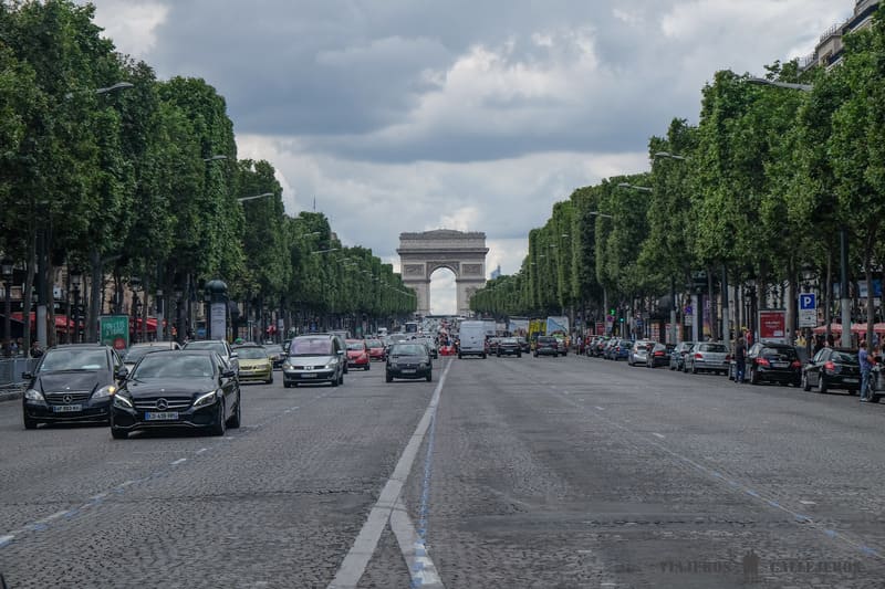 campos eliseos paris en 3 días