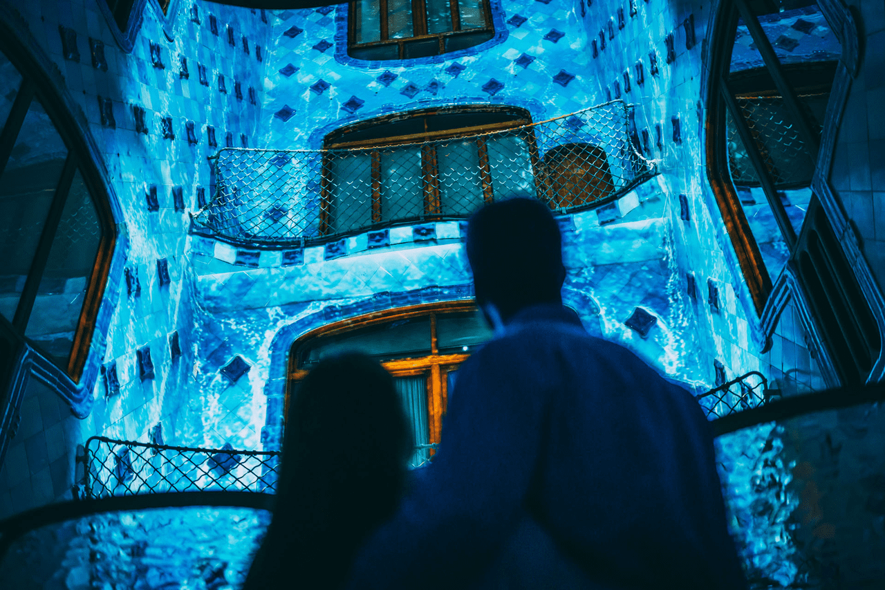 iluminación casa batlló