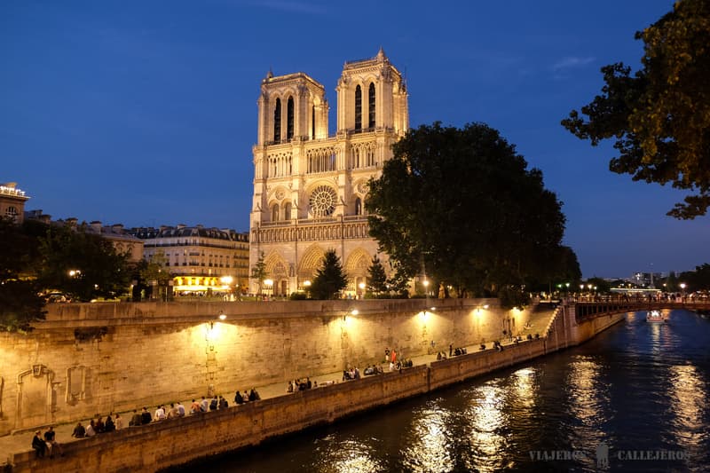 Notre Dame en el París en 3 dias