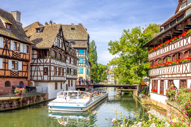 paseo barco estrasburgo