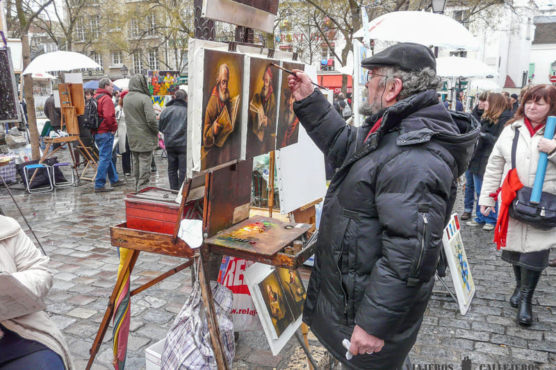 plaza pintores montmartre