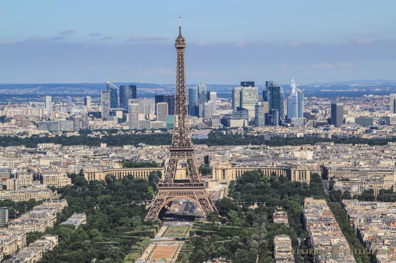 Torre Eiffel en el París en 3 días