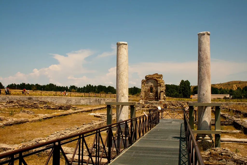 Parque Arqueológico de Carranque, uno de los yacimientos romanos más importantes de España.