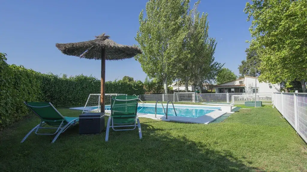 Casa rural El Jardín de los Niños, en el Viso de San Juan (Toledo).