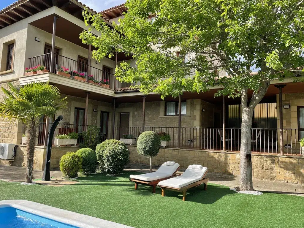 Casa rural La Era de San Juan, en Uncastillo (Zaragoza).