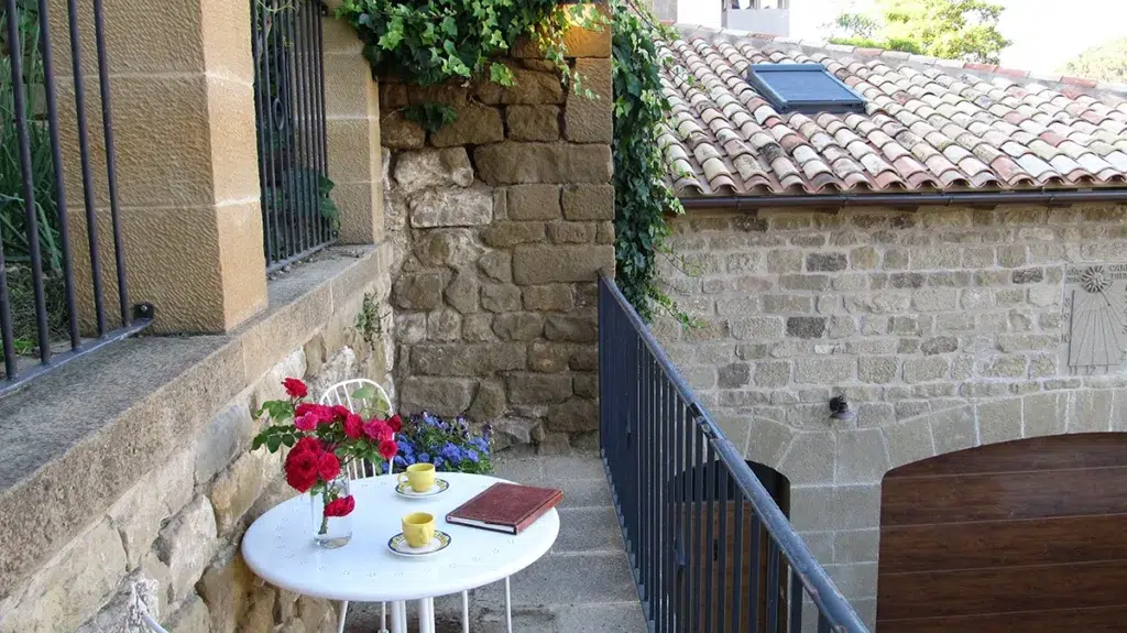 Cara rural Corral de San Juan, en Uncastillo (Zaragoza).