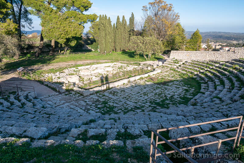 Que Ver en el Val di Noto Palazzolo Acreide Akrai Teatro