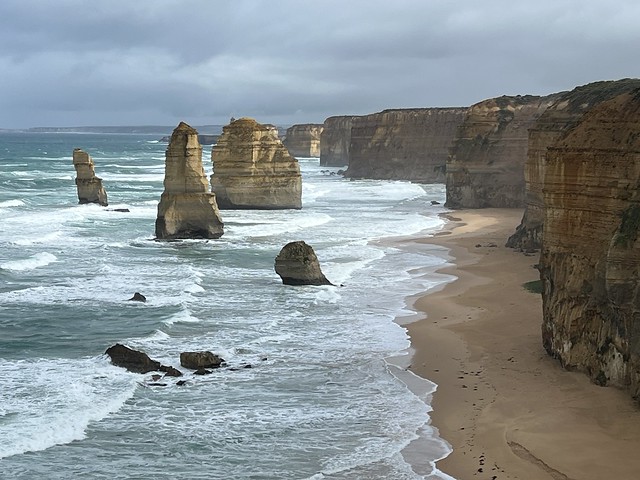 Los doce apóstoles en la Great Ocean Road (Australia)