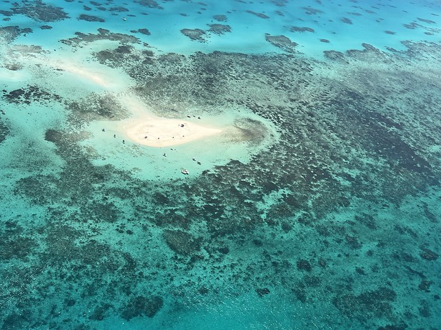 La Gran Barrera de Coral en avioneta