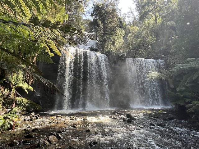 Cascadas Russell en Mount Field National Park (Tasmania, Australia)