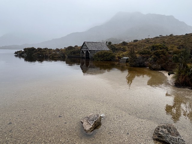 Dove Lake en Cradle Mountain National Park (Tasmania, Australia)