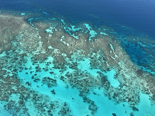Imagen aérea de la Gran Barrera de Coral (Australia)