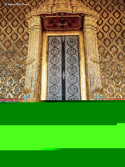 Phra Ubosot, puertas de acceso, Wat Phra Kaew - Bangkok Phra Ubosot, puertas de acceso, Wat Phra Kaew - Bangkok, por El Guisante Verde Project