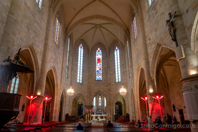 Que Ver en Sarlat-la-Caneda Catedral Saint-Sacerdos Interior