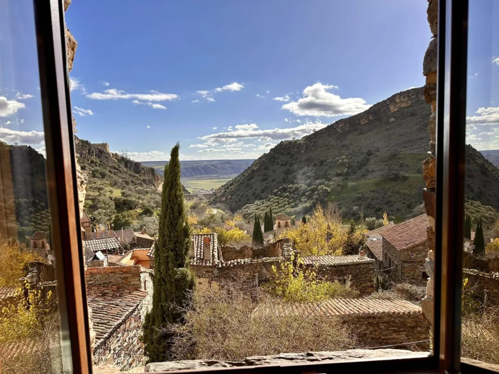 Vistas desde El Bulín de Patones, alojamiento rural en Patones (Madrid)