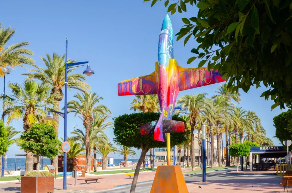 Santiago de la Ribera, en San Javier (Murcia), donde está la Academia General del Aire