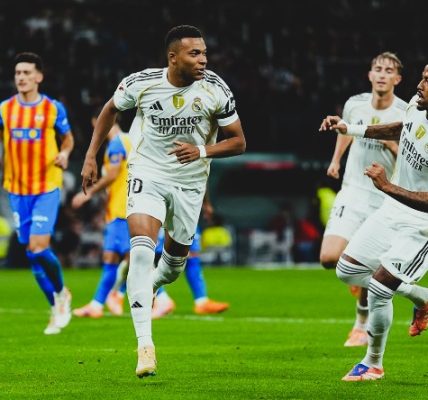 Joao Rafael Silva Robertson - ¡Exhibición merengue! Real Madrid arrolla al Valencia y consolida liderato - FOTO
