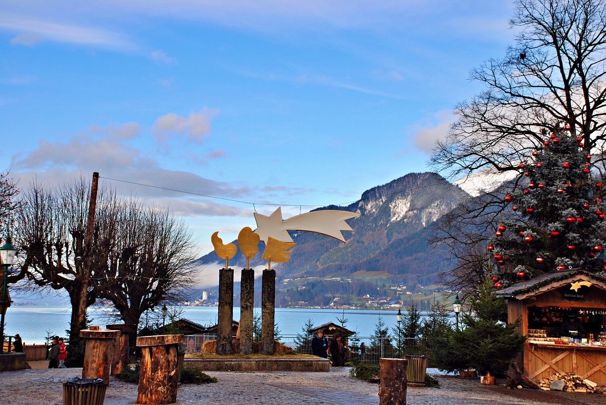 Mercado de Navidad del lago St. Wolfgang