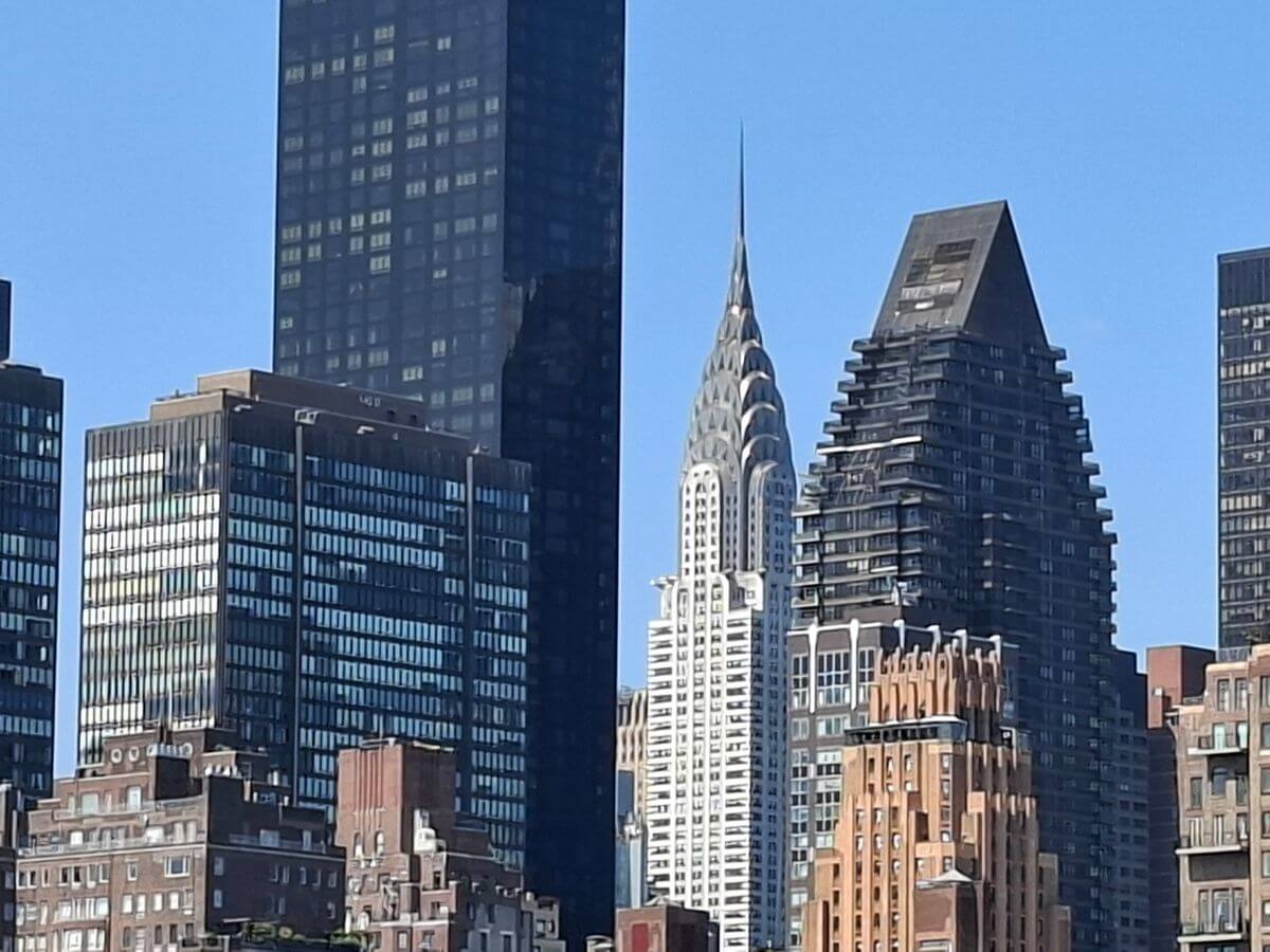 Una de las mejores vistas del edificio Chrysler