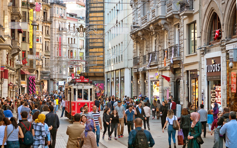 Ístiklal Caddesi, itinerario por Estambul en 2 días