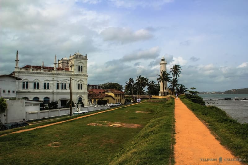 Mezquita uno de los lugares que ver en Galle