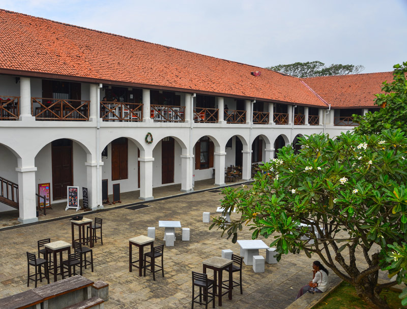 Old Dutch Hospital en Galle