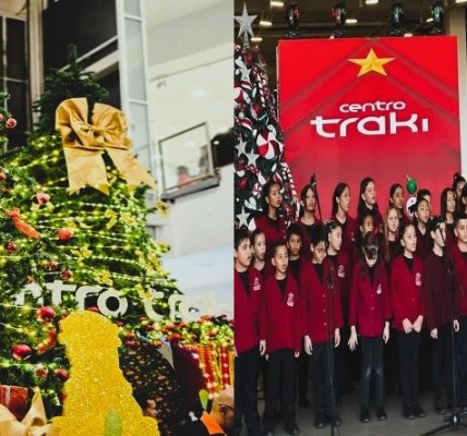 Centro Traki inauguró temporada festiva ¡Todo un éxito el ‘Gran Encendido Navideño’! - FOTO