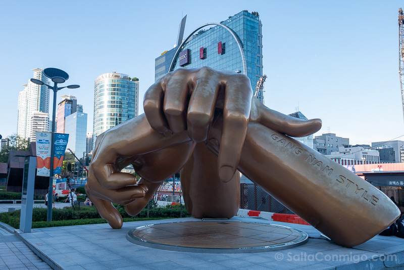 Que Ver en Gangnam Estatua Gangnam Style