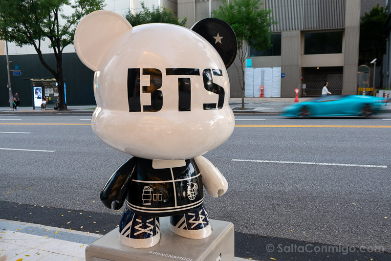 Que Ver en Gangnam K-Star Road GangnamDols BTS