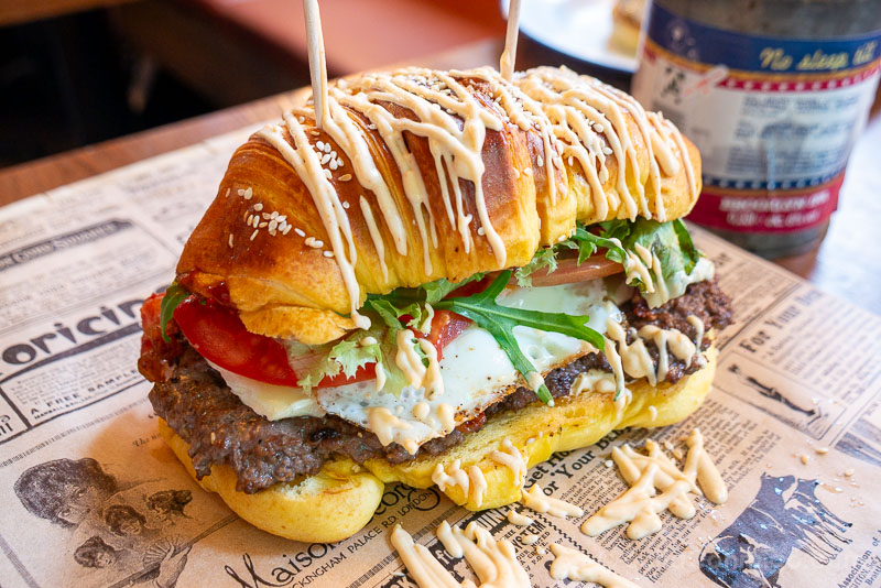 Donde Comer en Hamburgo Brooklyn Burger Bar Hamburguesa